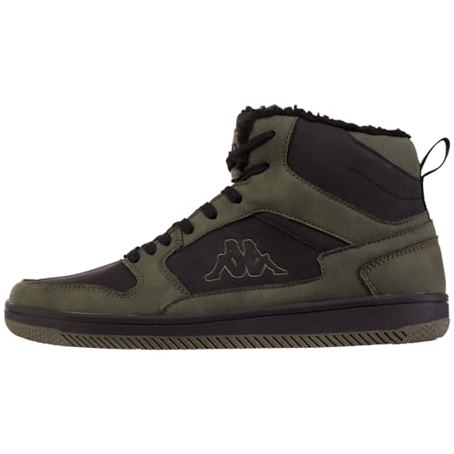 Kappa Mixte Code de Style: 243374 Lineup Fur Basket , Noir Militaire,43 EU