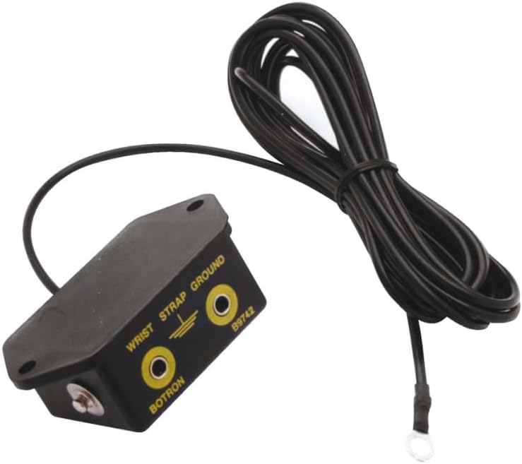 758ST007 - Grounding System, Dual, 10ft, 4mm Snap (Green)