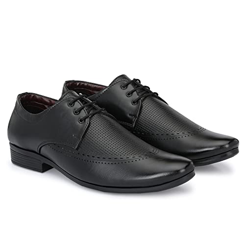 Image of Formal Stylish Lace-up Derby Shoe for Men