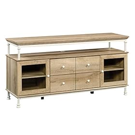 Sauder Canal Street Credenza, for TVs up to 60", Coastal Oak Finish 41SRqYIhsjL. SS280
