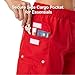 Adoretex Women's Quick Dry Water Board Shorts - Lightweight, Functional, Comfortable Swim Bottoms (FB006) - Red - XXX-Large