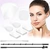 MUOCOBU Face Lift Tape 200PCS Bands Instant Facelift Tape for Wrinkles, Double Chin, and Sagging Skin Waterproof & Transparent Lifting Tapes with Elastic Bands (200PCS)