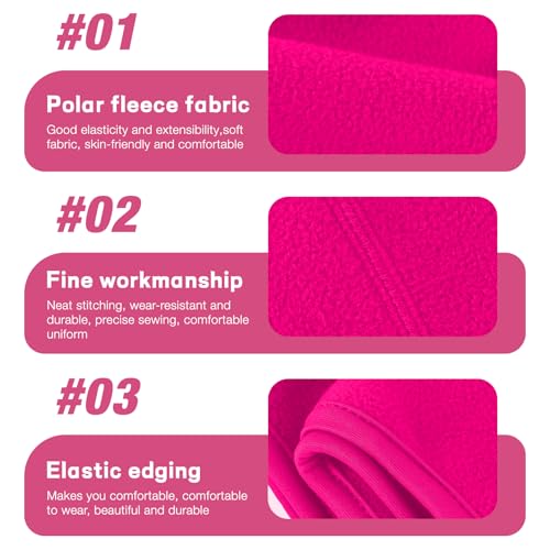 Image of Ear Warmers Headband, KOMAKE 2 Pack Earmuff Headband Fleece Earmuffs Running Headband Winter Ear Covers Moisture Wicking Sweatband Ski Sport Headband For Men & Women (Black+Gray)