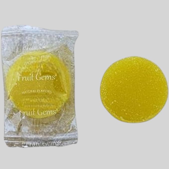 Dulces de frutas envueltos, sabor limón, 1 lb miniatura 4