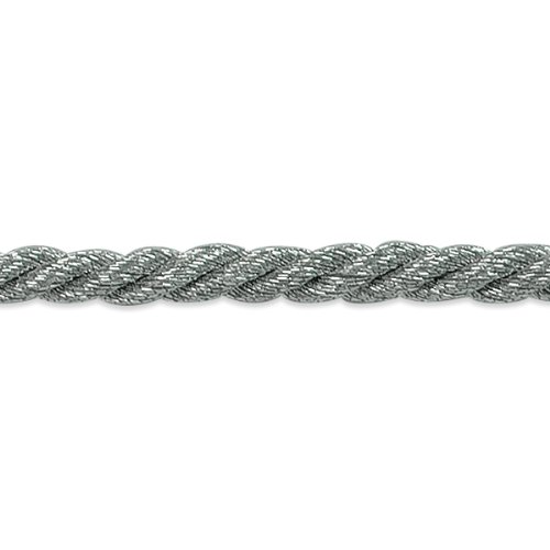 Expo International Inc. Phoenix 3/32" inch Twisted Cord Trims, Metallic Silver
