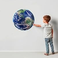 Solar System Wall Stickers for Kids, Universe Space Wall Sticker, Large Size Planet Wall Decal, Space Wall Decor for Bedroom Classroom Playroom Nursery Birthday Gift Idea