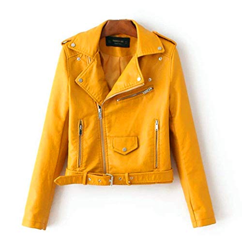 YOUYOUOK] BLZXIAN ファッション Ms. スリムフィット Puレザー