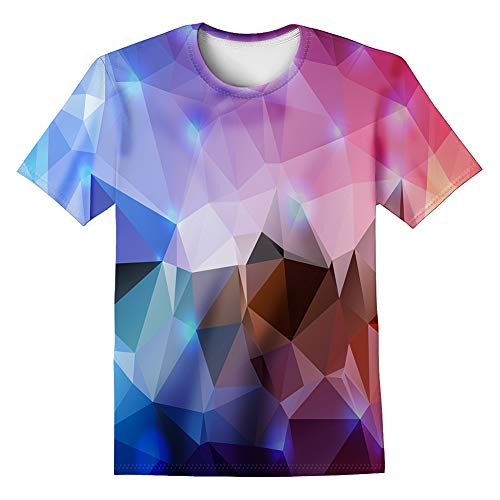 Image of LAIDIPAS Boys Girls 3D Graphic T-Shirt Short Sleeve Tops Tees 6-16 Years | Kids Crewneck Shirts, Vibrant Color, Lightweight and Quick Dry, Trendy Outfits for School, Parties, vacation and Daily Wear
