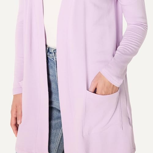 Image of Amazon Essentials Women's Relaxed-Fit Ultra-Lightweight Open-Front Cardigan