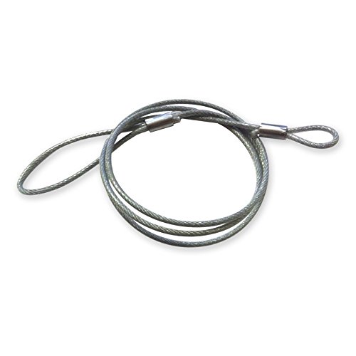 Vaultz Double Loop Tether Security Cable for Use with Combination Locks, 35 Inch