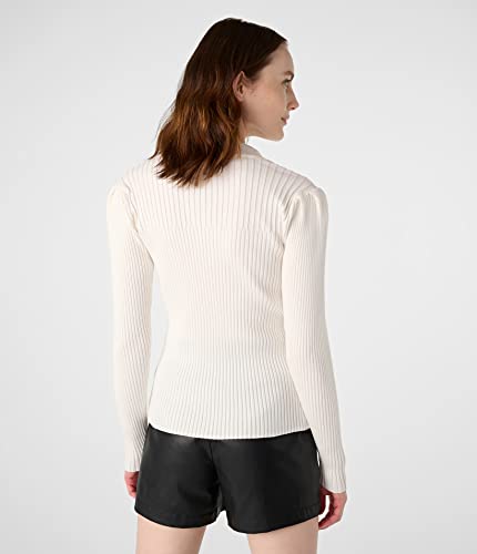 KARL LAGERFELD Women's Long Button Sleeve Sweater3