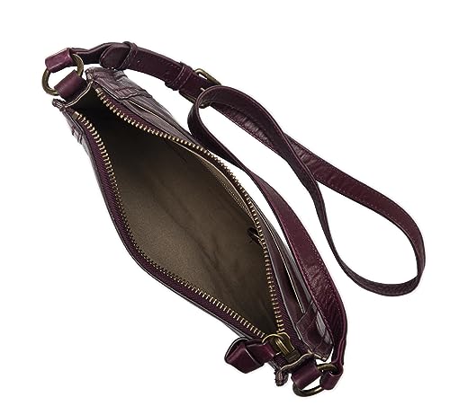Image of Frye Women's Melissa Zip Crossbody Bag, Stylish Handbag with Adjustable Strap & Pockets