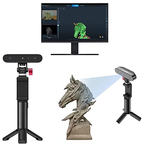 Creality 3D Scanner CR-Scan Ferret, 3D Scanner pour impression et modÃ©lisation 3D, scanner portable avec balayage rapide 30 fps, prÃ©cision de 0,1 mm, mode de balayage avec deux