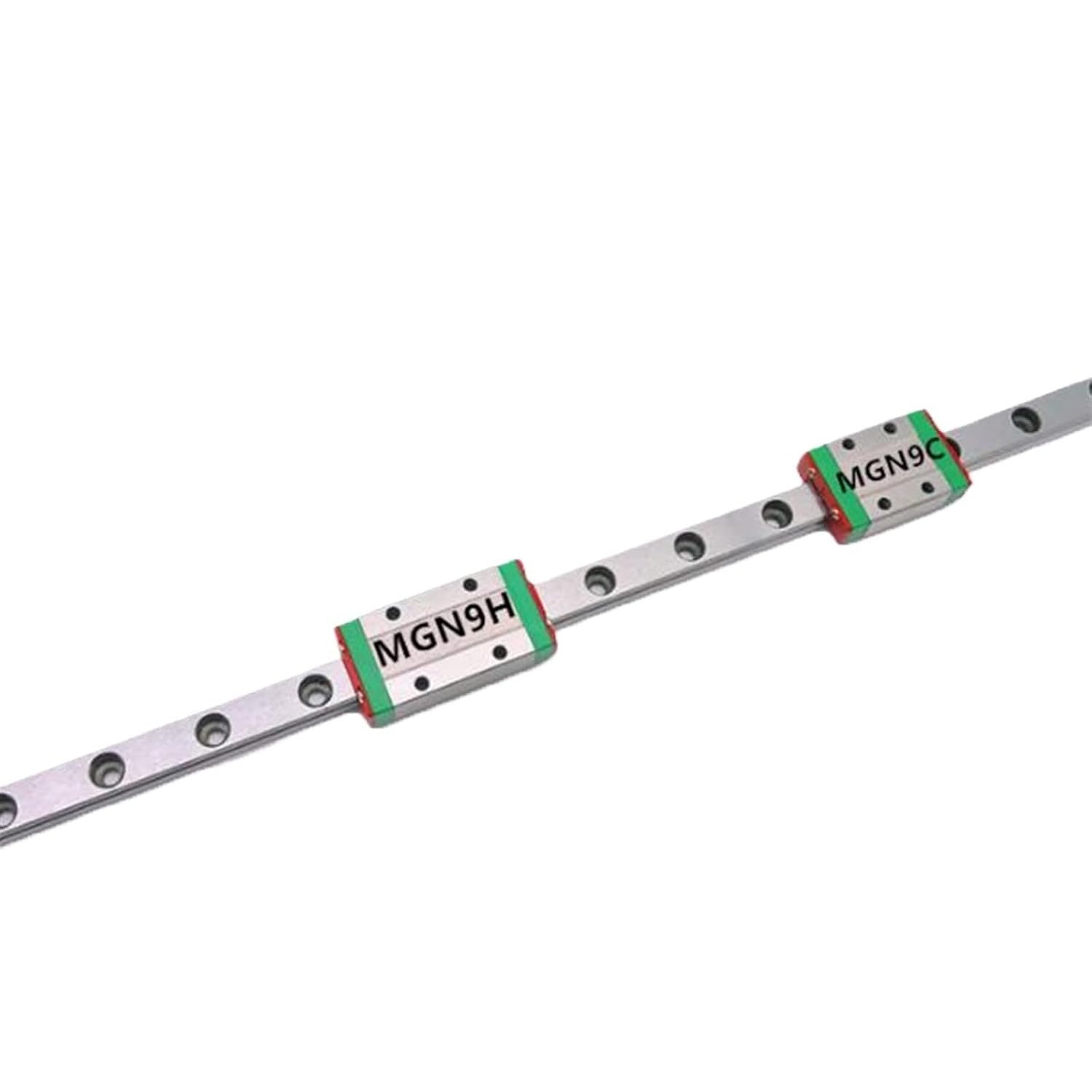 1PC MGN9 Linear Rail Guide Width 9mm Length 150 250 350 450 550 650 750 Mm with 1PC Block Carriage MGN9C Or MGN9H(MGN9H,150mm)