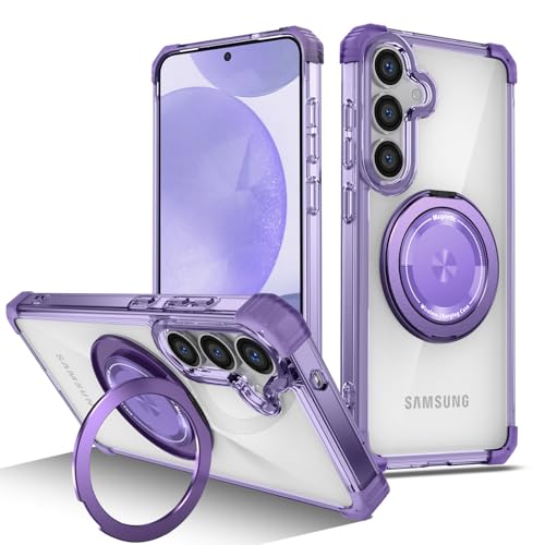 Funda Samsung S26 Plus antichoque morada YOUULAR carcasa fina compatible carga inalámbrica 1