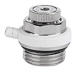 ✔ 100% AUTOMÁTICO: Estas válvulas de purga de aire de alta calidad han sido diseñadas para purgar automáticamente los radiadores del sistema de calefacción central. Apto para instalaciones de agua fría y caliente.Todo el aire se libera 100% automáticamente. No requiere atención.