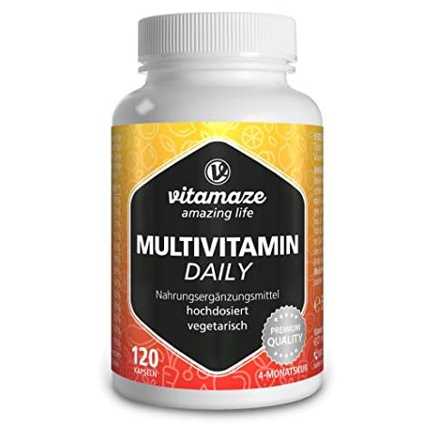 Multivitamin Kapseln hochdosiert, 13 Vitamine A Cover