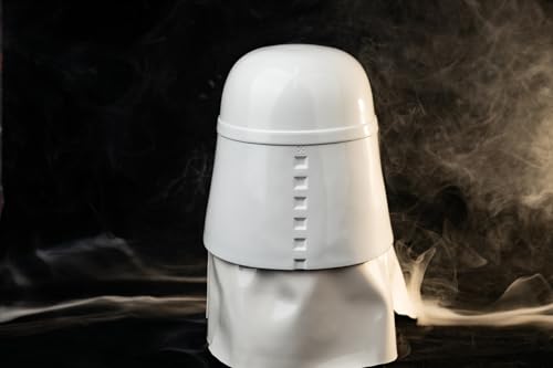 Koshowgic SW Black Series Helm für Erwachsen – Clone Commander Harz Helm, Deluxe Cosplay Requisite Halloween Kostüm Sammlerstück (Snow Trooper)