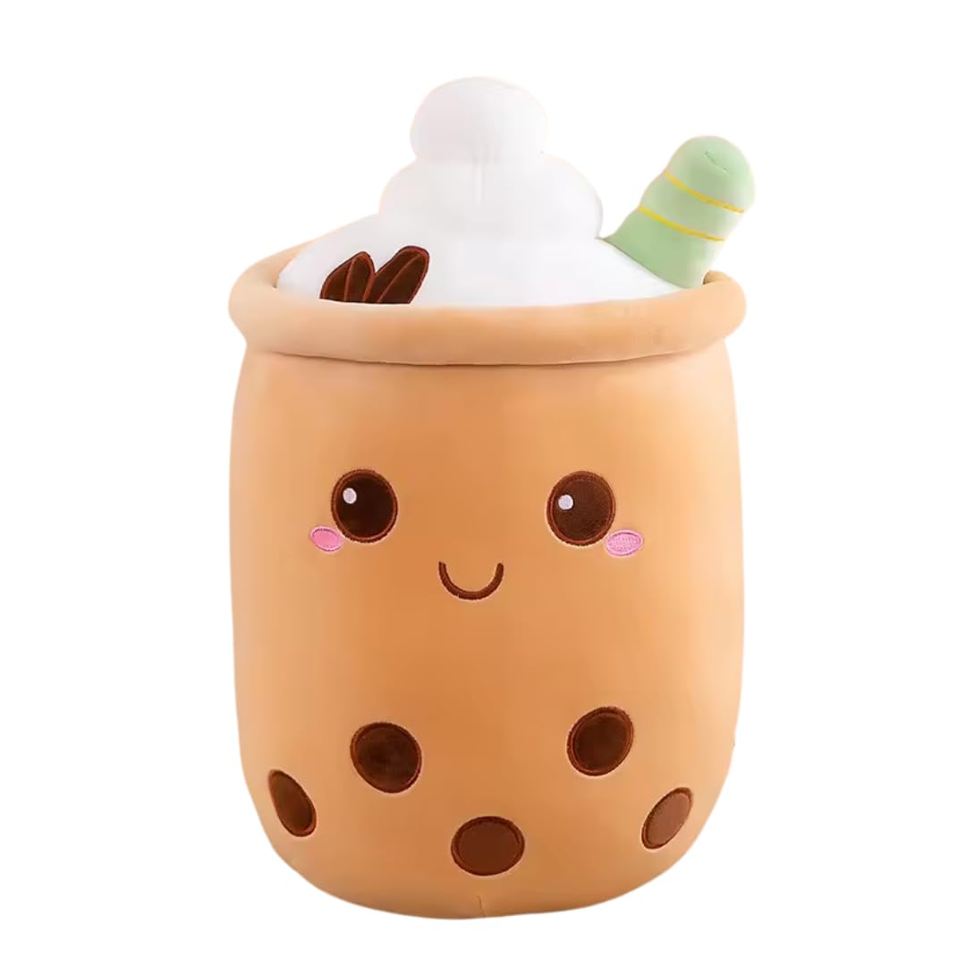 Buy TechMax Solution Kawaii Brown Milk Tea Boba Plush Soft Stuffed
