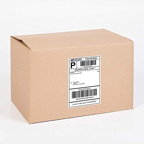 L Liked 200 Labels Half Sheet Self Adhesive Shipping Labels 8.5" X 5.5" Address Labels For Laser & Inkjet Printers (100 Sheets)… #TOP3