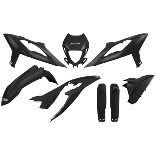 Kit complet noir Beta RR 300 UFO PLAST réparer carénage cassé après chute