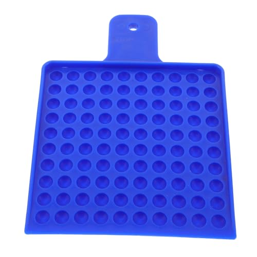 SUPVOX Bandeja Contadora de Semillas Plástica Orificios para Soja Organizador Resistente y Reutilizable para Distribución Uniforme y Preciso Huertos y