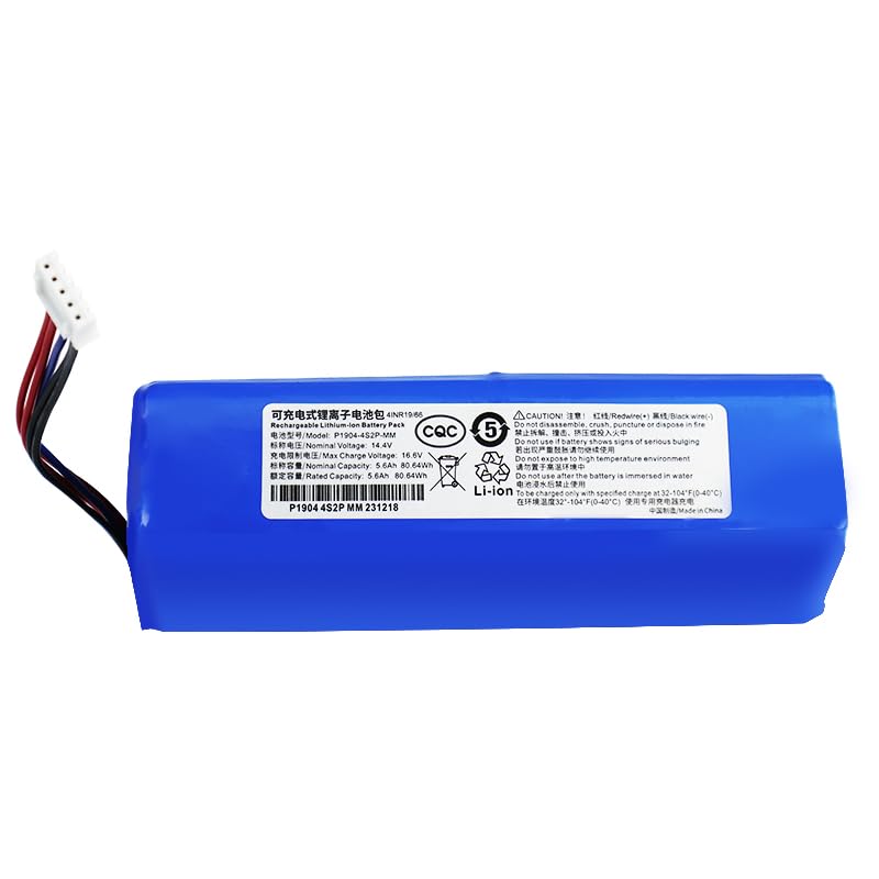 Batería De Reemplazo 6500 Mah Ecovacs Deebot T8 T9 T10
