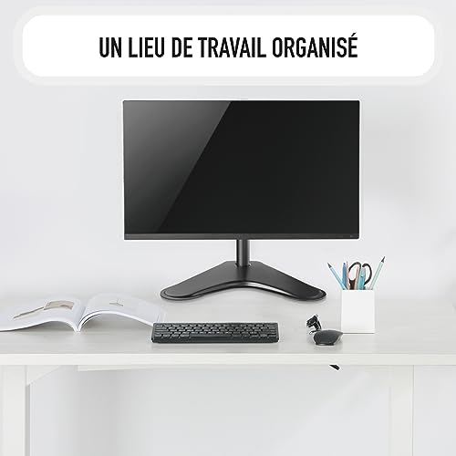 Support écran PC inclinable et pivotant à 360 degrés pour écran LED LCD - 5