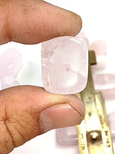 Cube de guérison en quartz rose lithothérapie pour table de chevet - 5