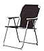 Piccolo Campingstuhl - schwarz - klassischer Gartenstuhl zum Zusammenklappen - Camping Garten Angel Stand Falt Klapp Stuhl
