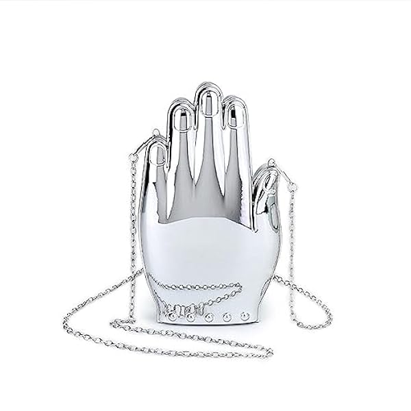 SpeesY Palm personliga handväskor kvinnor aftonväska handväskor kedja axelväskor 2 färger (färg: Annan)