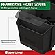 ATHLON TOOLS Premium Mittelsitz-Organizer mit Deckel - vielseitig - Auto Kiste - Cleverer Stauraum mit Magnetverschluss - Einfache Reinigung - Ordentlich und komfortabel reisen (Schwarz)