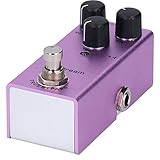 GYZOUKA US Dream Mini Pedal de Distorsión Efecto de Guitarra True Bypass con Tono de Tubo de Alta Ganancia para Guitarra Eléctrica
