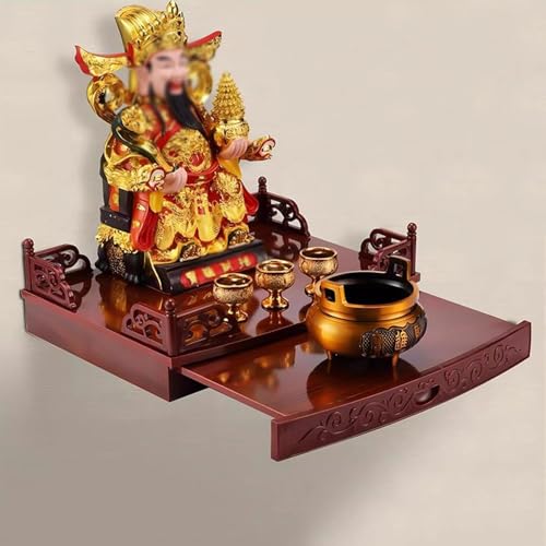 Table de Pooja Ofrenda style armoire chinoise traditionnelle
