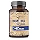 Magnesium Bisglycinat hochdosiert Kapseln – 300 Magnesium Glycinat Hochdosiert Kapseln – Bisglycinat 400mg pro Tagesdosierung – Vegan MagnesiumBisglycinat – MagnesiumGlycinate, Magnesiumglycinat