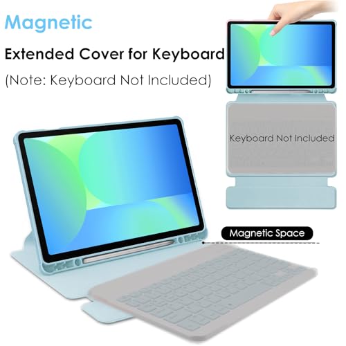 Coque Galaxy Tab S10 FE rotative evite les reflets et chutes de stylet - 6
