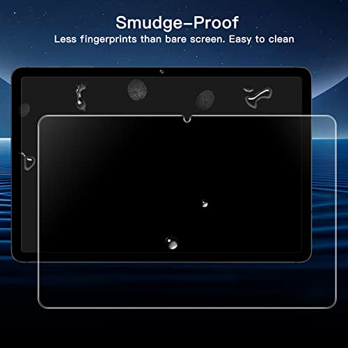 Image of JETech Screen Protector for Samsung Galaxy Tab S8 Plus 2022 / Tab S7 FE 2021 / Tab S7 Plus 2020 12.4-Inch with Easy Installation Frame, Tempered Glass Film, HD Clear, 2-Pack