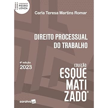 Capa do livro Direito Processual do Trabalho Esquematizado - 4ª edição 2023