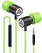 Produktbild LUDOS Ultra Kopfhörer In Ear Ohrhörer mit Kabel und Mikrofon, Kristallklarer Klang, Ausgewogene Höhen und Tiefen, Neuer Memory Foam, Langlebiges Kabel, Bässe, Lautstärkeregelung, Earphones für Handy