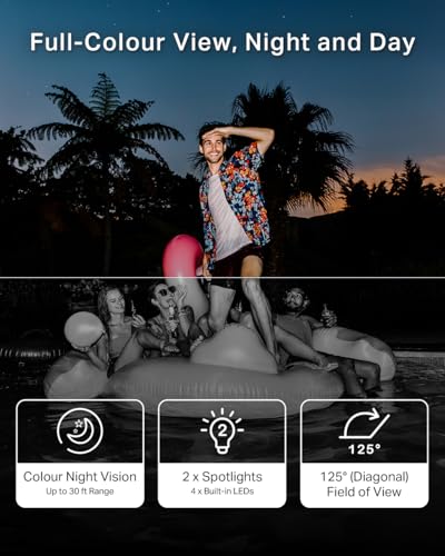 Tapo TC82 2K Battery Security Camera Outdoor Wireless, Indoor & Outdoor CCTV Camera, Colour Night Vision, No Monthly Fee, AI Detection, IP65, 180-Day Battery Life, Works with Alexa & Google - Image 6