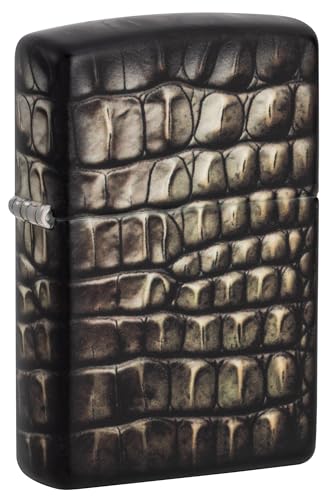Encendedor Zippo Alligator Skin multicolor clásico