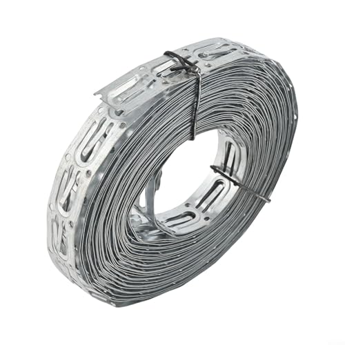 Correas de cable de calefacción de suelo para instalación de cables de canalón de techo, clip de fijación de alambre de calefacción de 10 m, clips de cable de calefacción de acero galvanizado
