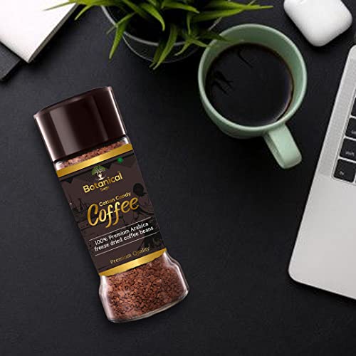 Image of Botanical sage- Cotton Candy instant coffee | 100% Arabica freeze dried | Flavored coffee | 100g