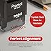 Promot Time Sensitive - Self Inking Rubber Stamp - Ink Stamps