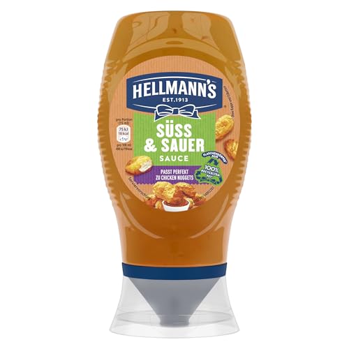 Hellmann’s Soße leckere Grillsauce perfekt zu Chicken Nuggets 8x 240 ml