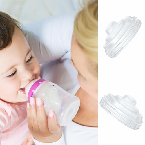 Image of 8PCS Duckbill Valves & 2PCS Diaphragm Compatible with Momcozy M5 Wearable Breast Pump, Replacement Pump Parts Accessories Compatible for M5 Momcozy, Not Original Mom Cozy Accessories