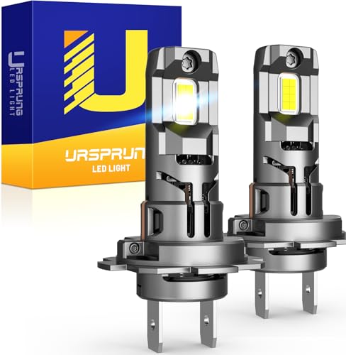 FAHREN Latest-gen H7 LED Bulbs,50000LM 1000% Ultra-high Brightness,6500K Cool White