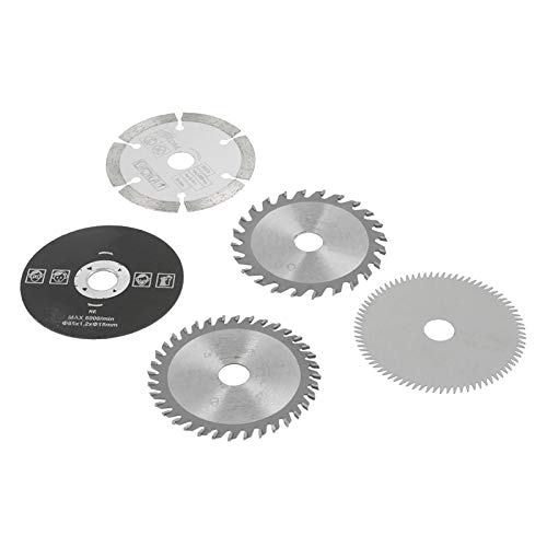 Mini Saw Cutting Blade Tool High Hardness Outer Diameter 85mm 5Pcs Carbide Circular Saw Blade Durable Industrial for Electric Hand Saws