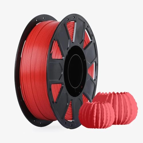 خيط طباعة ثلاثي الأبعاد 1.75 ملم من فيوتشر، PLA / PETG / بولي يوريثين مقاوم للحرارة بلون أحمر (1 لفة بوزن 1 كجم) من فيوتشر ايرا