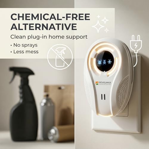Image of T-27, Ultrasonic Pest Control Repeller - Electronic & Ultrasound, Indoor Plug-in Repellent - Get rid of - Rodents, Mice, Squirrels, Bats, Insects, Bed Bugs, Ants, Fleas (2 Pack)
